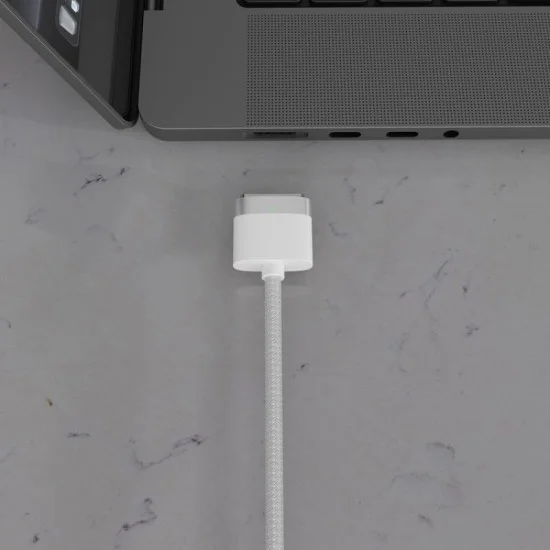 Porodo Usb-C To Magsafe 3 Charging Cable - 140W - 1.2M - White